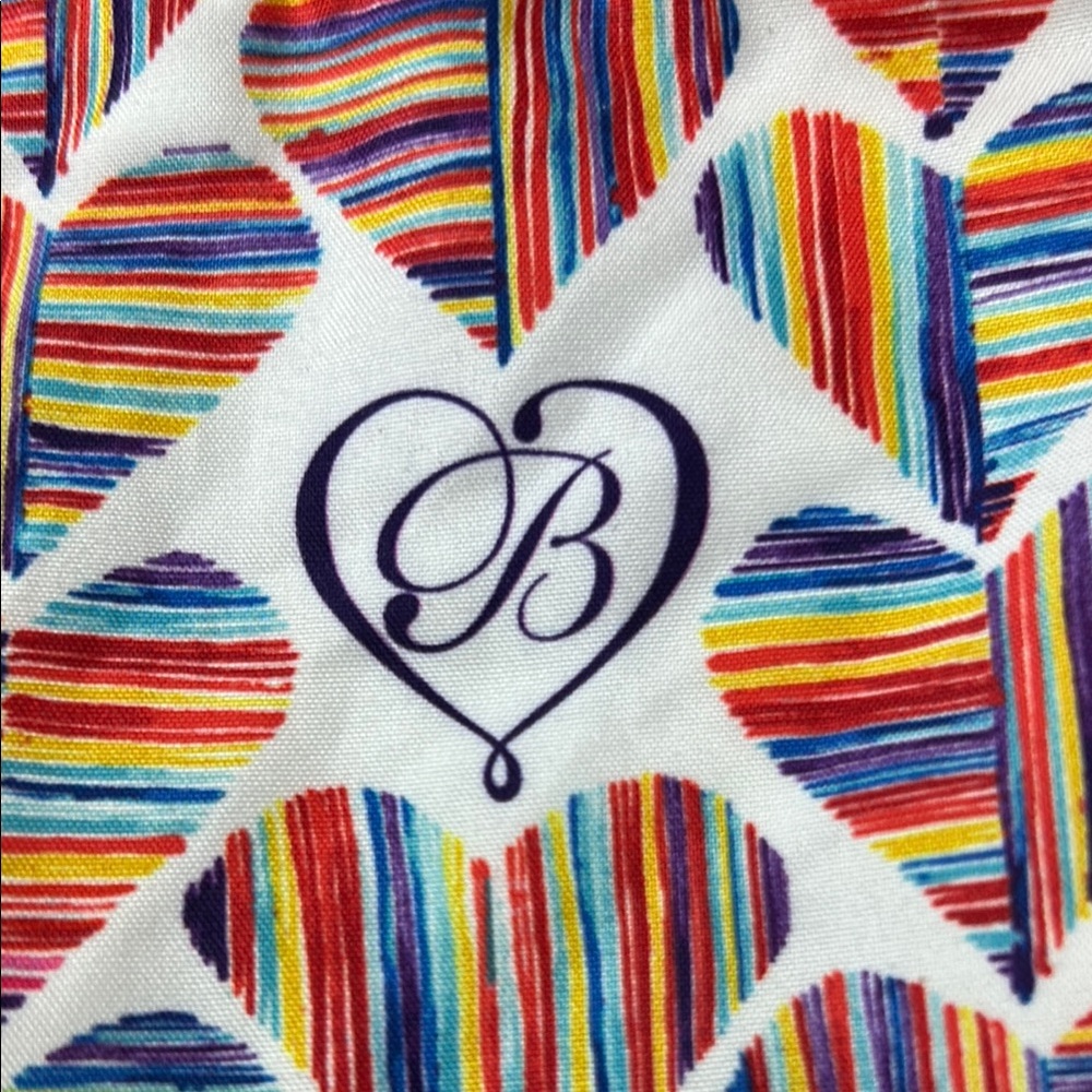 Brighton Multicolor Heart Drawstring Pouch - Picture 9 of 10